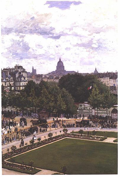 Claude Monet Garden of the Princess, Louvre